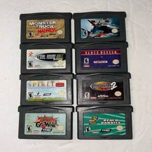 8 Nintendo Gameboy Advance Video Games